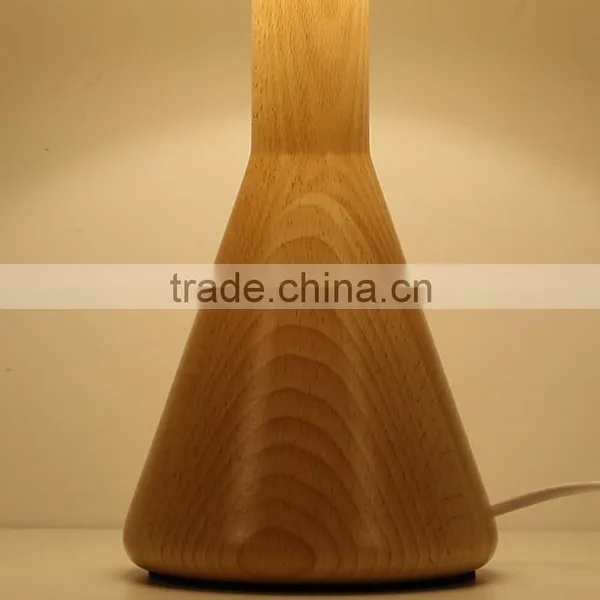 Good Quality Indoor Modern Decorative Wooden Table Lamp JK-879-19 LED Wood Table Light photo-4