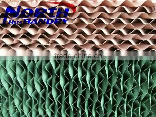 7090/5090 Competitive Price Evaporative Cooling Pad/evaporative Cooling Cellulose Pad Cooler for Poultry House/green House photo-4