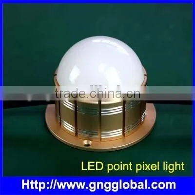 point light led aluminum alloy housing led light point addressable led pixel light