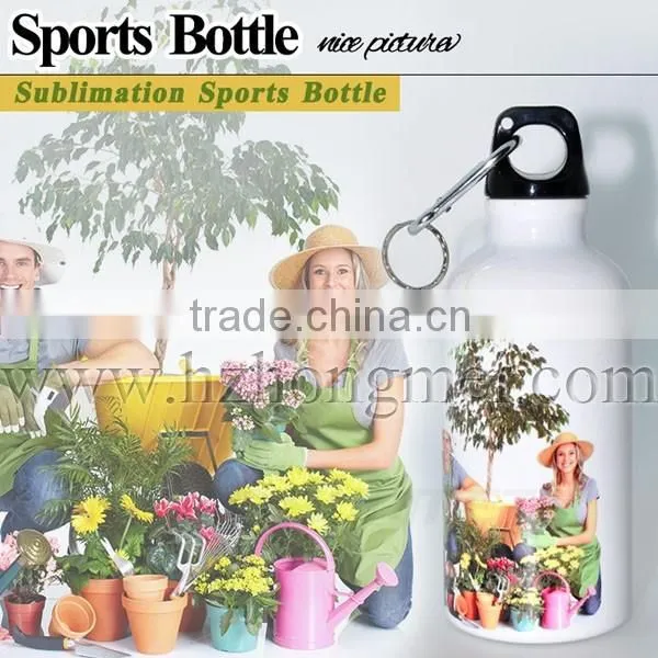 Hot Selling 400ml Blank Hot Transfer Sport Bottle With Coating