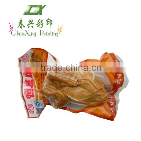 Plastic Printed Vacuum Bag for Food
