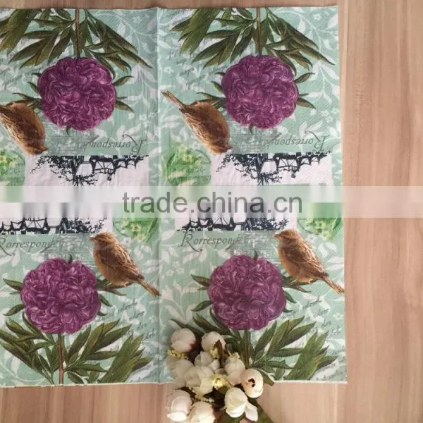 Free Design Wedding Decoration Table Paper Napkin photo-2