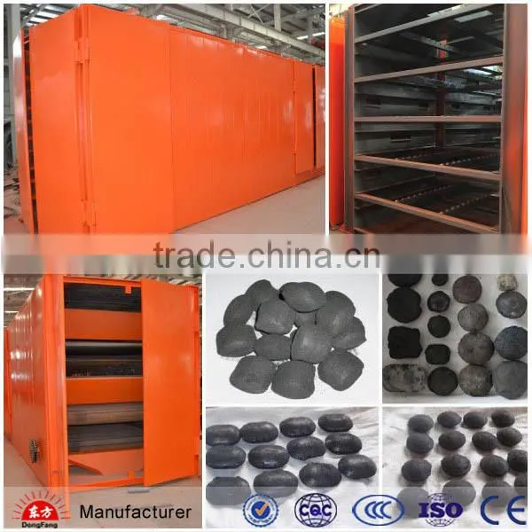 Conveyor Belt Dryer Equipment for Coal Briquettes/charcoal Briquettes
