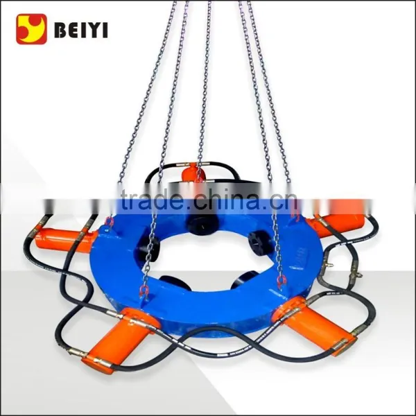 China Manufacture BEIYI Excavator Used Hydraulic Round Pile Breaker For Sale photo-5