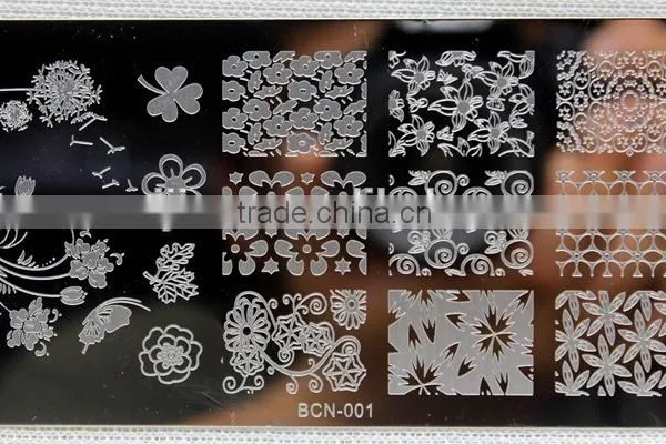 Nail Stamp Image Template Plates Stainless Steel Nail Stamp Image Template Plates Stainless Steel DIY Manicure Template Tools