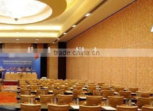 China acoustic movable partition wall for hotel
