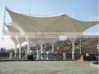100 % Polyester PVC Tarpaulin Tent Fabric-construction Membrane photo-6