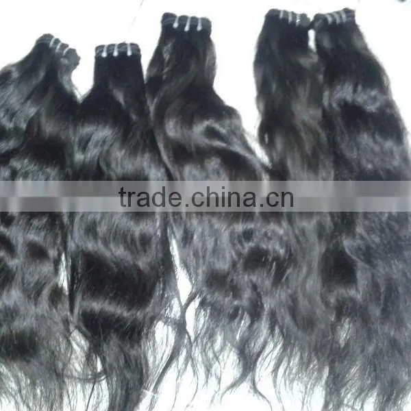 Unprocessed Raw Virgin Indian Hairs, Curly Machine Weft, Curly Hairs, Wavy Straight Hair Weaves photo-4