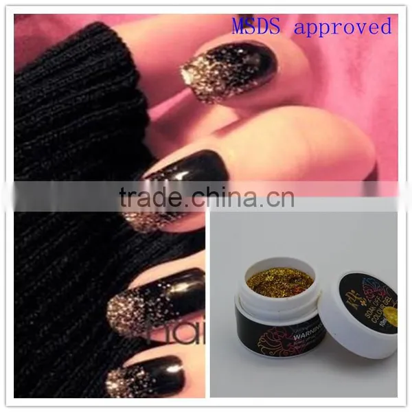 UV Lamp Glittering Sticker