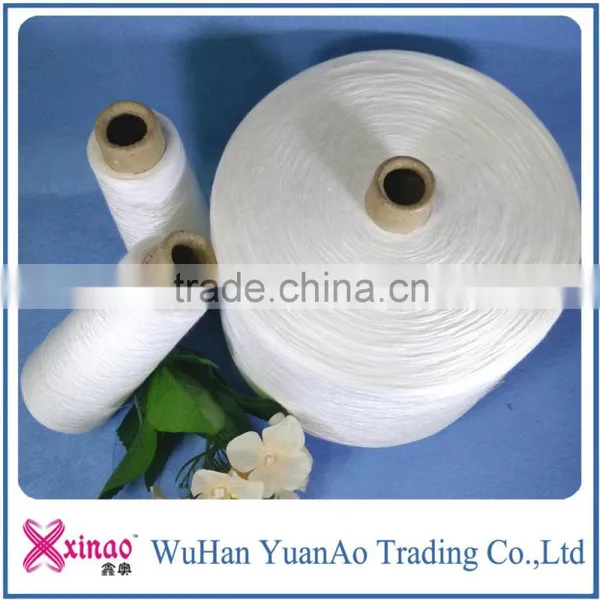 High Tenacity Raw White 100% Spun Polyester Sewing Thread photo-2
