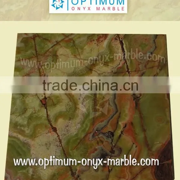 DARK GREEN ONYX TILE - 002