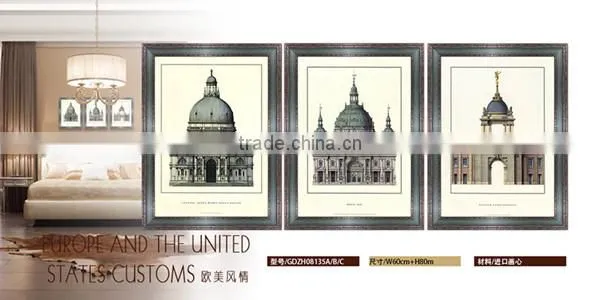 Handmade Realistic Venice Italy Oil Painting on Canvas for Wall Decoration photo-2