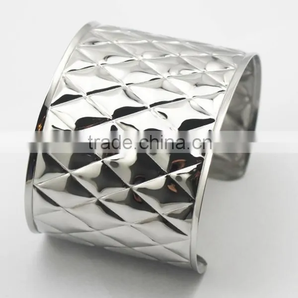 Bracelets & Bangles Opened Cuff Stainless Steel Bangle