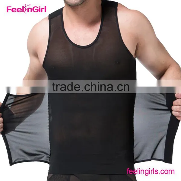 Body Shaper Mens Slimming Shaping Vest photo-3