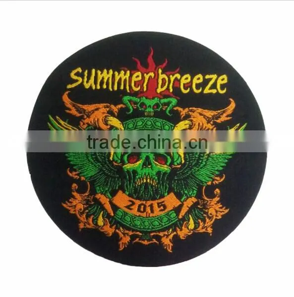 Super Cool Summer Design Fabric Woven With Laser Cutting for Concert Events / Football Festival / Bike