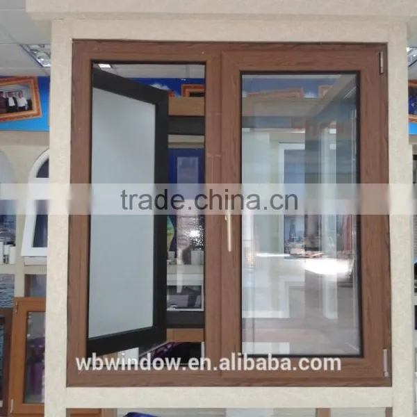 Good Brown UPVC Fixed Window