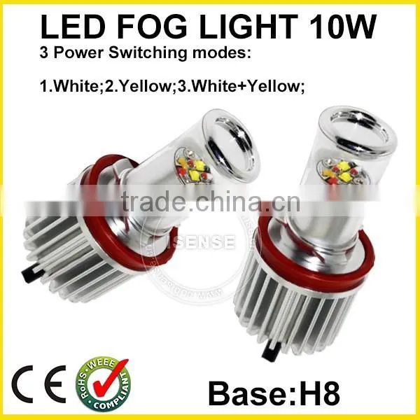 Amazing Series Amber White Two Colors Three Modes Special Design H8 H9 H11 H16 12v Led Car Fog Light for Volvs photo-2