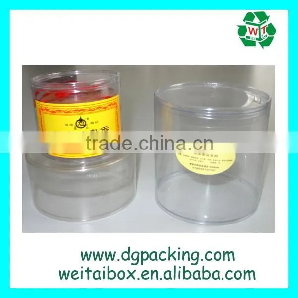 Custom Transparent Pet Feeding Food Plastic Packaging Tube photo-3