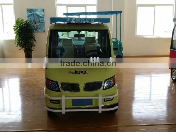 Top Sell Solar Electric Car& Motorcycle,electric Scooter&bike With Solar Panel(60V 1200W) photo-2