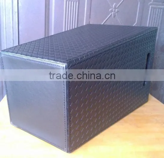 Leather Umbrella Barrels / Hotel Supplies Trash / Leather / High-end Ice Bucket Bucket Umbrella Room photo-3