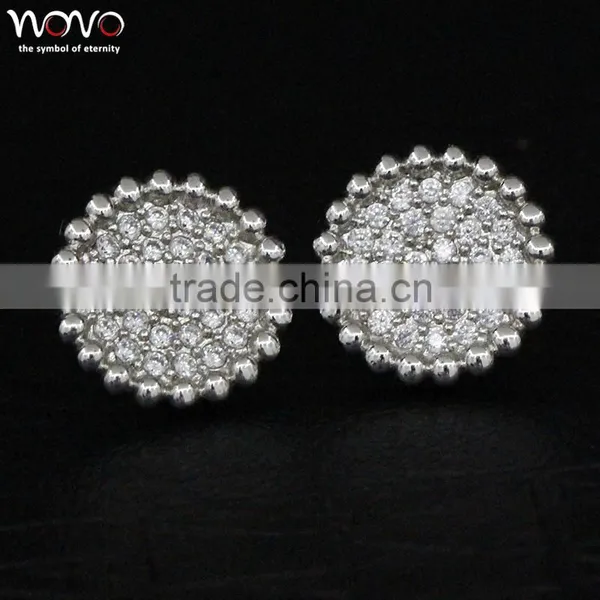 Latest Designs Fashion Artificial Wholesale Hot Fashion Brass Sunshine Earrings photo-3