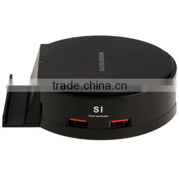 New US Plug 4-Port USB Hub 5V 25W Desktop Phone Multi Usb Charger Adapter AM000987 photo-4