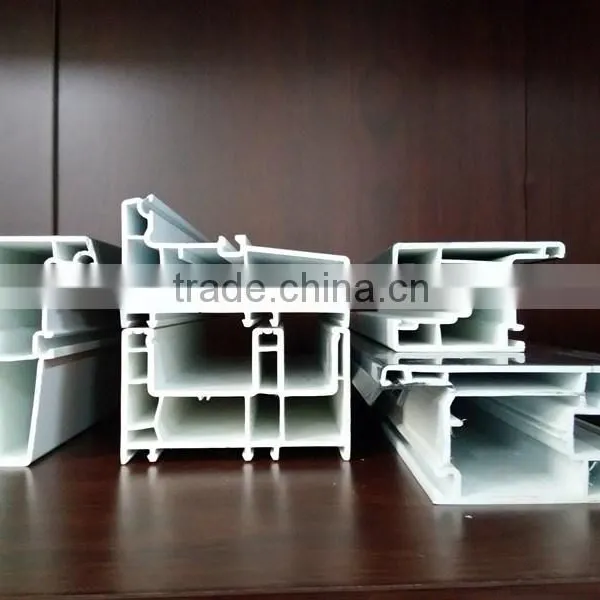 Pvc Deco Profile Extrusion Line 88 Interlock/China Factory/upvc Extrusion Profiles photo-3