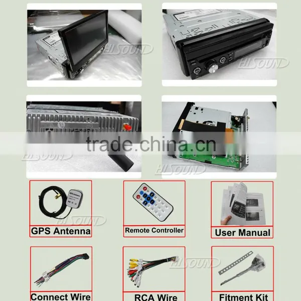 Touch Screen Car Stereo Bluetooth 1 Din photo-2