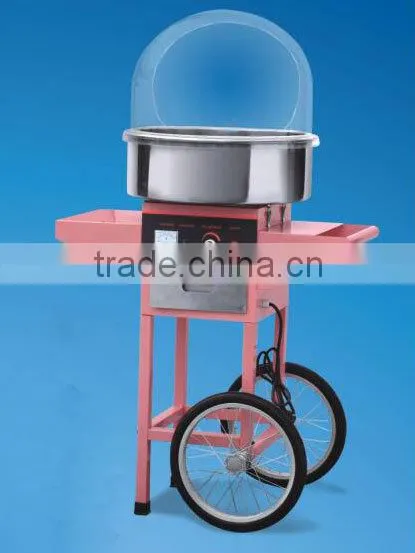 Electric Cotton Candy Machine With Cart
