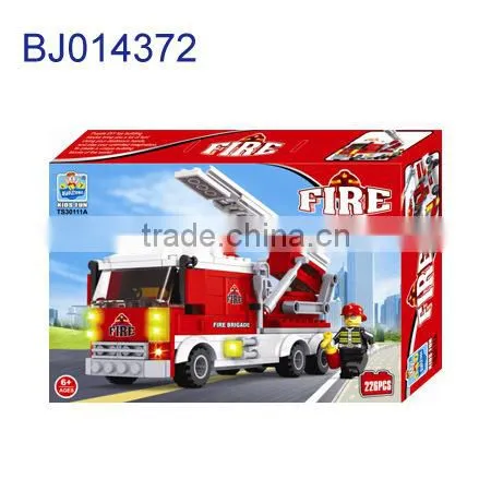 Cheap Diy Toy Plastic 3D Block Construction Truck/excavator Rooter Model photo-5
