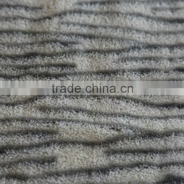Upholstery White Tiger Print Fabric photo-4
