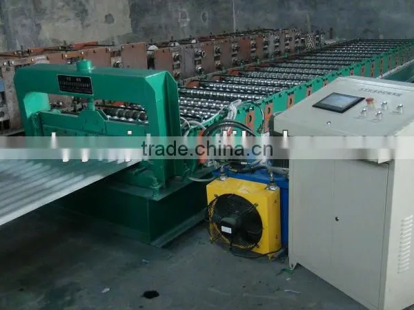 Hot Sale Corrugated Sheet Roof Panel Cold Roll Forming Machine photo-2