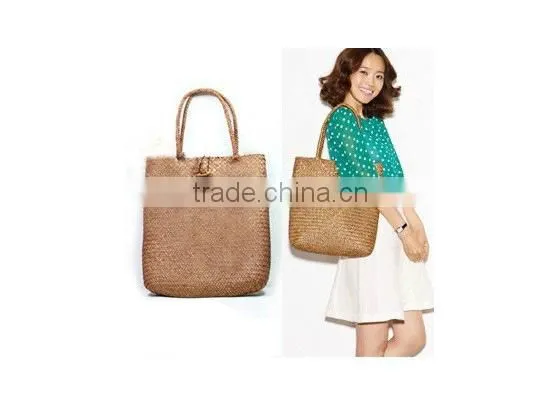 2016 Hot Selling Straw Beach Bag Tote Bag photo-6