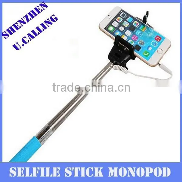 Z07-5 Plus High Quality Mobile Phone Selfile Monopod With Cable(No Need Bluetooth) photo-3