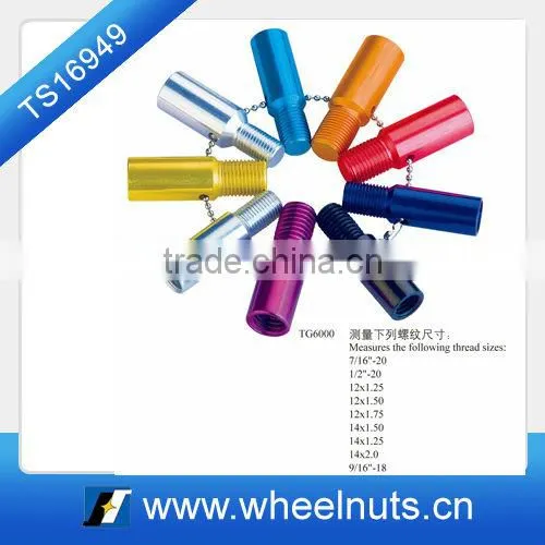 Colorful Aluminium Thread Gauge Checker