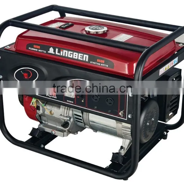 Lingben China 5kva 6500w Gasoline Generator Taizhou photo-3