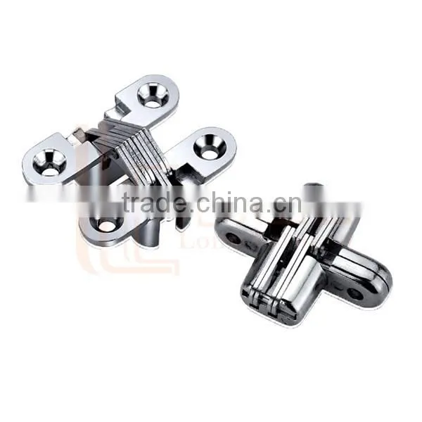 Convex Cross Hinge Zinc Alloy Soss Door Hinge Conceal Cabinet Hinge From China Manufacture