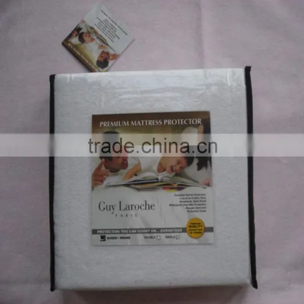 Top Selling Anti-Dustmite Waterproof Mattress Protector Cover With Zipper photo-4