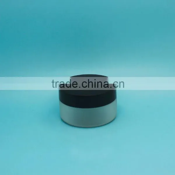 100ml Frosted Cylinder Plastic PET Jars, 100ml Plastic Cosmetic Jars photo-4