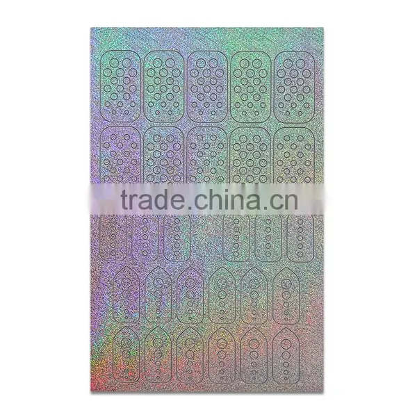 Stamping Hollow Out Flash Nail Art Stencil photo-4