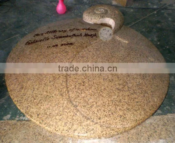 Gravestone Granite Stone Statue DSF-M014