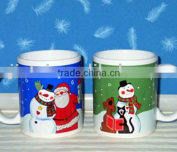 Porcelain Music Mug, 11oz Decal Ceramic Mug