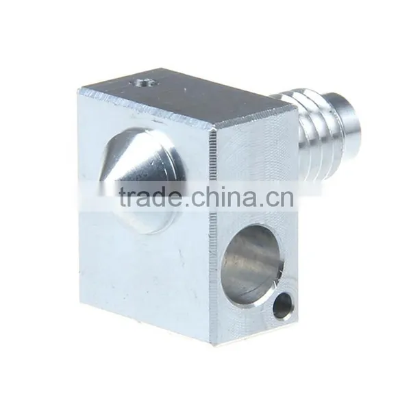 3D Printer SIS Aluminum Nozzle With Heating Block 3D Printer Powder photo-3