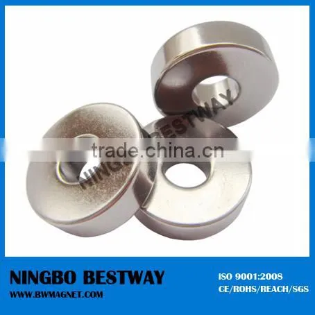 Radial Oriented Ring Sintered Neodymium Rare Earth Permanent N52 N35 Magnets/china Ndfeb Magnet Manufacturer photo-5