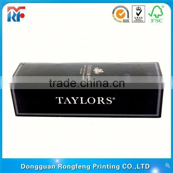 Beauful Folding 3 Bottle Wine Box