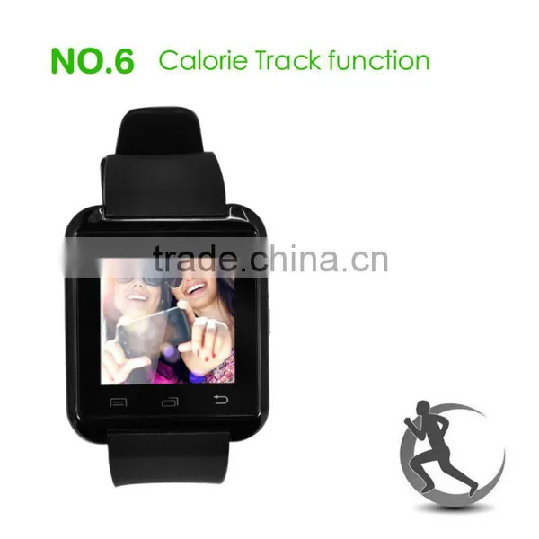 M26 Stylish Bluetooth Touch Screen Smart Wrist Watch Bracelet Bluetooth Smat Watch Black photo-5