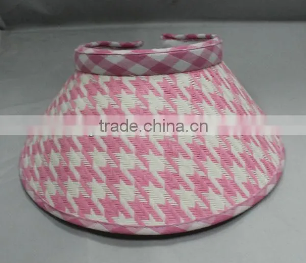 Black Embroidery Cheap Sports Sun Visor Cap WT-VC001 photo-2