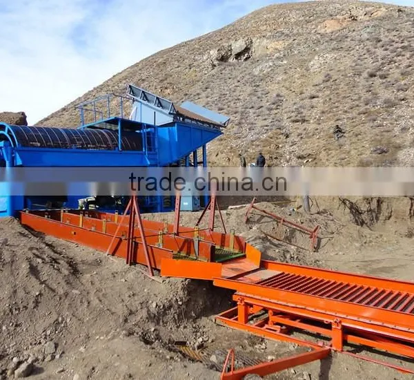 Alluvial Gold Trommel Washing Machine, Jinpeng Mini Gold Production Line photo-6