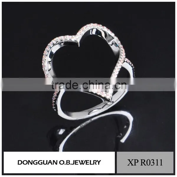 Fashion Sterling Silver Women Jewelry Ring Wholesale Classical Engagement Rings photo-6