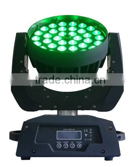 Rgbw Zoom 36x10w 4in1 Led Moving Head Wash Light IP20 Led Zoom Moving Head Light photo-4